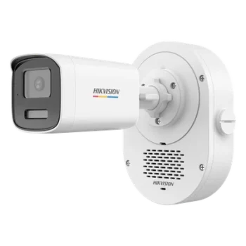 Cámara Bala TURBOHD / 2 Megapixel 1080p / ColorVu 24/7 / Luz Dual 40 m (131.2 ft) / Audio Bidireccional / Disuasión Activa / IP67