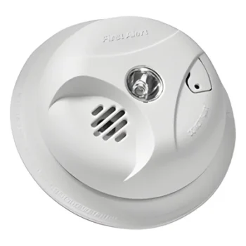 Detector de humo, autónomo, ionización, con luz de escape