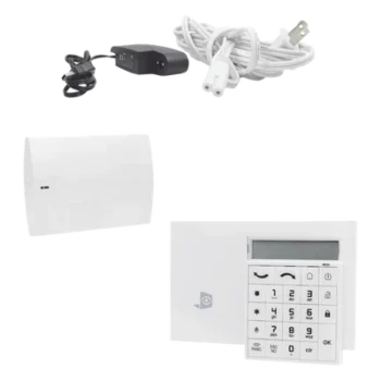 Panel de alarma inalámbrico / receptor integrado / fuente de poder incluida / video verificación / monitoreo vía software Frontel