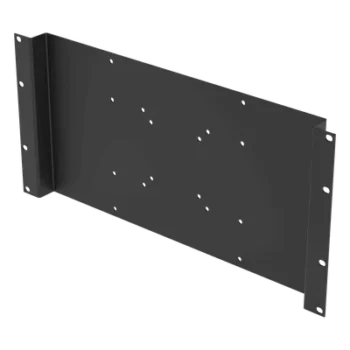 Montaje para Monitor / VESA 75x75 a 200x200 / Rack 19" / 5U / Acero / Pintura Electrostática Negra