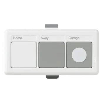 Transmisor de visera / 3 botones / RF 431-437 MHz / alcance 46 m al receptor / 2 pilas CR2032 incluidas / compatible con HomeLink / RadioRA 2