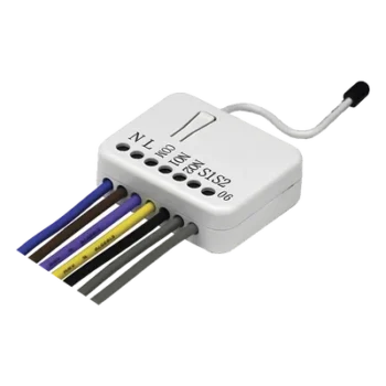 Modulo de relevador contacto seco con tecnologia inalambrica Z-WAVE, compatible con HUB HC7, panel de alarma L5210, L7000, Total Connect y Alarm.Com