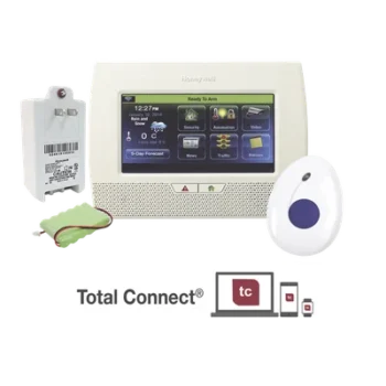 Panel de alarma / pantalla táctil color 7" / Wi-Fi y Z-Wave / AlarmNet y Total Connect / botón de pánico con detección de caídas