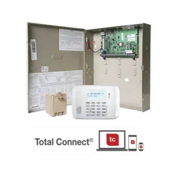 Panel de alarma serie VISTA / Módulo IP integrado para AlarmNet / Teclado alfanumérico 4 líneas / Receptor inalámbrico integrado / 2 particiones