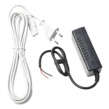 Adaptador de Corriente / Tipo Cargador de Pared / Salida a Conductores Pelados / Para Panel de Alarma