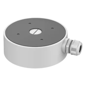Caja de Conexión para Domo IP / Aleación de Aluminio / 160x55 mm (6.3x2.1 in) / Exterior / 442.6 g