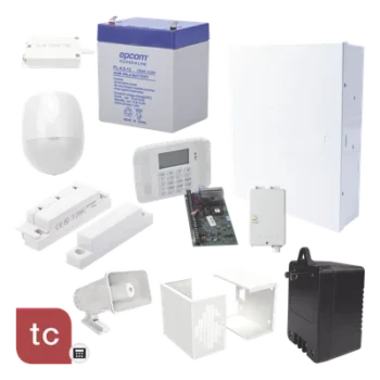 Kit VISTA-48 / comunicador GSM LTE-XA / sensor de movimiento + 2 contactos + sirena 30 W / hasta 48 zonas / 1 año Total Connect