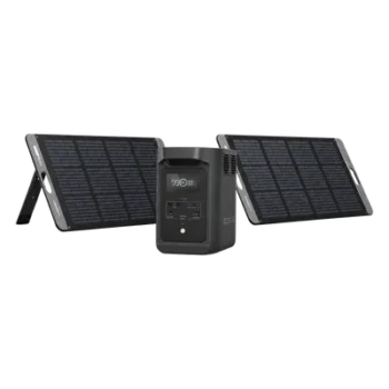 Kit de Energía Portátil / 980 Wh / Salida AC 500 W (X-Boost 650 W) / Panel Solar 200 W / Batería LiFePO4 / UPS Inteligente