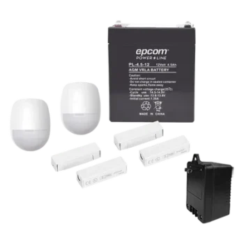 Kit de accesorios / Sistema de alarma cableado / Sensor de movimiento / Sirena / Multi-marca