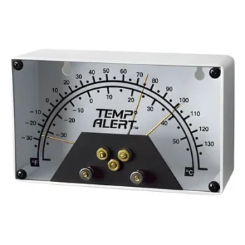 Detector analógico de temperatura ajuste de alarma por alta y baja temperatura
