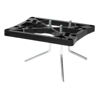 Base de fijación en concreto/cemento para sujeción extra en terrenos no uniformes, con dificultades o poco compactos. Válida para modelos MB.