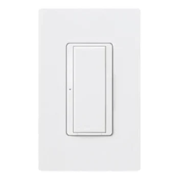 Interruptor on/off Maestro / 8 A iluminación / 1/10 HP (3 A) motor / 120-277 V~ / dos hilos sin neutro / RF 431-437 MHz / sistema RadioRA 2