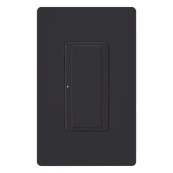 Interruptor inalámbrico Maestro Wireless / 8 A iluminación / 120-277 V / sin neutro / ventilador 1/10 HP a 120 V / Midnight / Vive y Pico