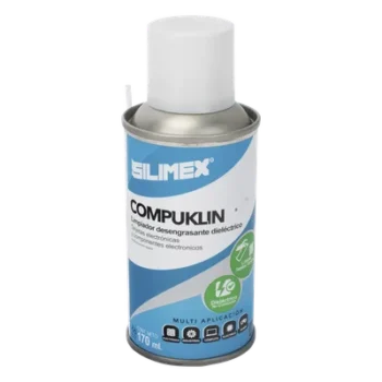 Limpiador Desengrasante Dieléctrico / Aerosol 170 ml / Evaporación Ultrarrápida / Tarjetas Electrónicas y Circuitos
