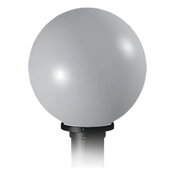 Globo de policarbonato blanco para carcasas MALTA. Elemento IMPRESCINDIBLE cuando se instala una columna MALTA.