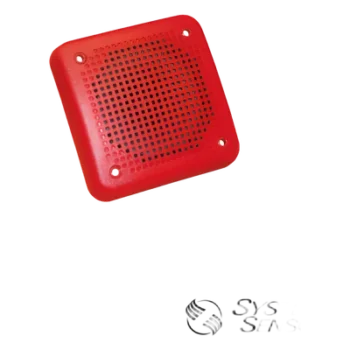 Bocina roja de 84 dB