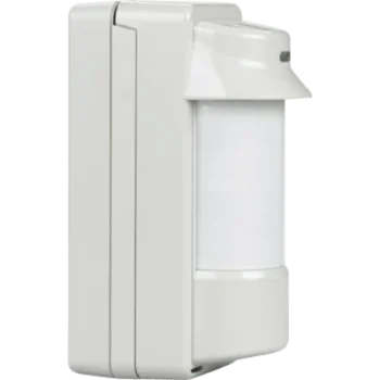 Detector de movimiento para exterior. Utiliza baterías AA / Batería de Larga Duración 3-5 años