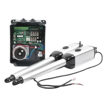 Kit de Brazos para Portón Abatible / 2 Hojas / 3 m (9.8 ft) / 300 kg / IP55 / 50 Ciclos Diarios / Residencial