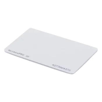 Tarjeta de Proximidad MIFARE Classic / Memoria 1Kb / Frecuencia 13.56 MHz / ISO/IEC 14443 Type A / Doble Cara Imprimible / 34 Bits