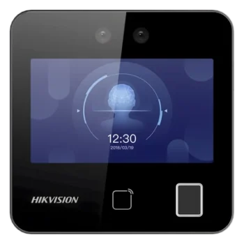 Terminal de Reconocimiento Facial y Control de Acceso / Pantalla Táctil 4.3 pulgadas / Wi-Fi / Facial, Huella, Tarjeta y QR / 1500 Rostros / Batería de Respaldo / Videoportero / Cumplimiento LFT