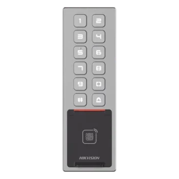Teclado de Control de Acceso / Wi-Fi / Antivandálico IP65 & IK08 / Lector MIFARE 13.56 MHz / Huella / Bluetooth / 3,000 Usuarios