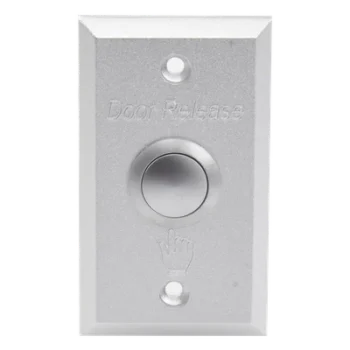 Botón de Petición de Salida / Aluminio / ≤24 VDC / 500,000 Ciclos / NC/NO/COM / 86 x 50 x 20 mm