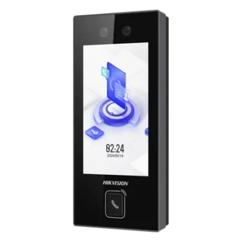 Terminal de Control de Acceso Facial / 2 Megapixel / 3,000 Rostros / Pantalla Táctil 4.5" / IP65 / PoE y Wi-Fi / Botón de Llamada Físico