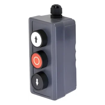 Botonera Triple / Uso Rudo / 24 VCD / IP40 / -20 a 50 °C / 2.7 x 5.2 x 2.0 in