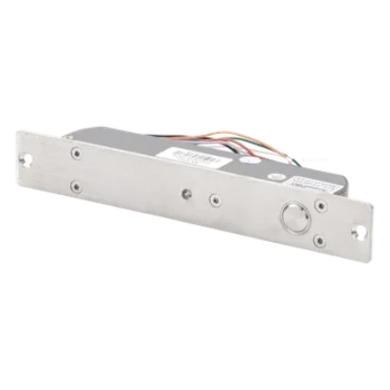 Cerradura de Perno Eléctrico / 2000 kg de Fuerza de Sujeción / Fail Safe / Sensor de Puerta NC/NO/COM / Retardo 0-9 s / 12 VCC