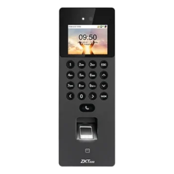 Terminal Biométrica Facial / Cámara Binocular 1 MP / 1,500 Rostros / 3,000 Huellas / Wi-Fi 6 / Anti-Fraude / Intercom SIP / ONVIF