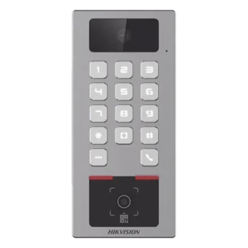 Teclado con Lector de QR / Cámara 2 Megapixel / Videoportero Multiapartamento / IP65 & IK09 / PoE / 2 Relays / Control de 2 Puertas