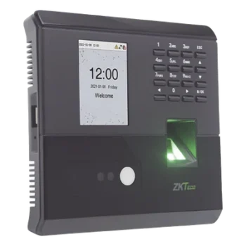 Terminal Biométrica Facial y Huella / 100 Rostros / 500 Huellas / Visible Light / TCP/IP / ADMS / BioTimePro