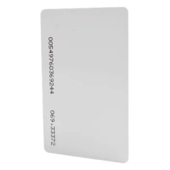 Tarjeta de Proximidad / Formato ISO Delgada / 26 Bits / 125 kHz / Rango -35 a 65 °C / Impresión Doble Cara