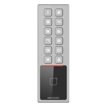 Teclado de Control de Acceso Antivandálico / IP65 & IK08 / 3,000 Usuarios / 10,000 Tarjetas / Lector MIFARE 13.56 MHz / TCP/IP y RS485 / 100,000 Eventos