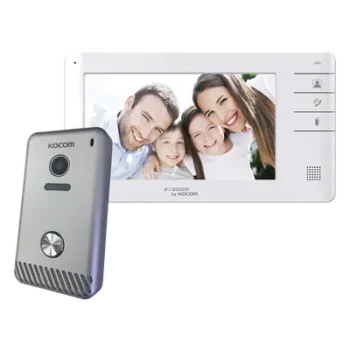 Kit de Videoportero / Monitor 7" Color / 2 Frentes de Calle / 4 Monitores Simultáneos / 0.1 Lux
