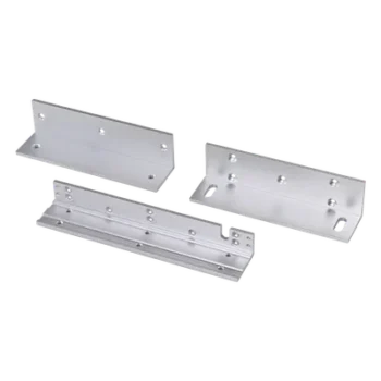 Kit de Montaje Z y L / Para Cerradura Magnética / Puertas de Madera y Metal / Alineación Precisa
