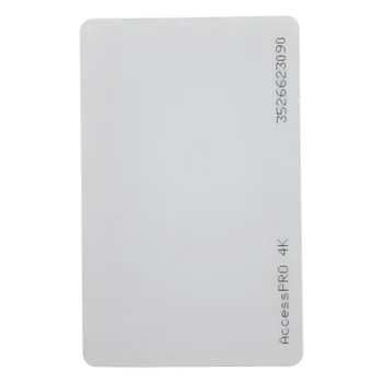 Tarjeta MIFARE Classic / 13.56MHz / 4KB / PVC Imprimible / ISO CR80 / UID 34 Bits