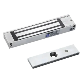 Chapa Magnética / 350 lbs (158.8 kg) / Voltaje Dual 12/24 VDC / Sensor de Estado NO/COM / Aluminio Anodizado / Interior