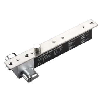 Cerradura Eléctrica de Perno / Fuerza de Sujeción 2000 kg / Acero 16 mm / 12 VCC / Apertura Manual de Emergencia / IP para Puertas Izquierda o Derecha