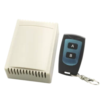 Receptor de 2 Canales / 40 Transmisores / 433.92 MHz / 12VDC / Alcance 30 m (98 pies)