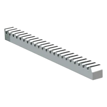 Cremallera de Acero / 2 m (6.6 ft) de Longitud / Módulo 4 / Carga 3000 kgf / Sección 22 x 22 mm / Galvanizado Electrolítico