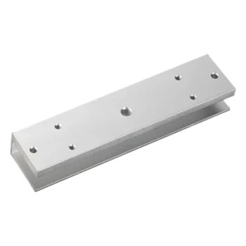 Montaje en U para Puerta de Vidrio / Sin Perforación / Puertas 8 a 15 mm / 130x41x28 mm / 0.24 kg