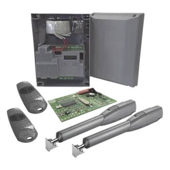 Kit de Operadores para Puertas Abatibles / 5 m (16.4 ft) / 400 kg / 24 VCC / IP54 / Uso Intensivo