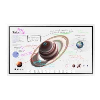 Pantalla Interactiva Digital / 55 Pulgadas / 4K UHD 3840x2160 / Touch IR 20 Puntos / Whiteboard 4 Usuarios / Tizen 9.0 / Wi-Fi / Bluetooth