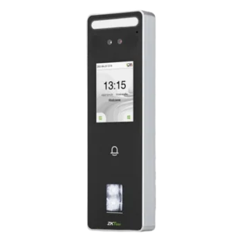Terminal de Control de Acceso Multibiométrica / 500 Rostros / 3,000 Huellas / Pantalla 2.4" / IP65 / CPU Dual Core 1.2GHz / 256MB RAM / Wiegand & RS485