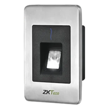 Lector Esclavo de Huella y Proximidad / RS-485 / IP65 / Acero Inoxidable / -10°C a 45°C / 125 kHz RFID / 4.76 x 3.04 x 1.50 in