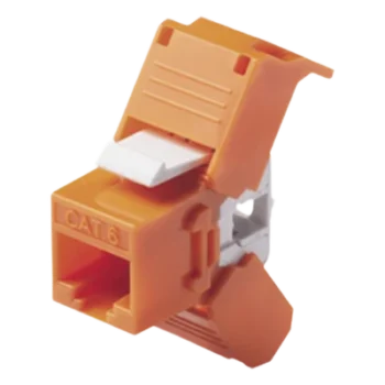 Módulo Jack Keystone / Cat6A / RJ45 / Sin Blindaje / 750 Conexiones / UL94V-0
