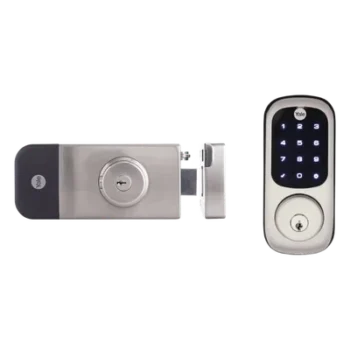 Cerradura Digital para Exteriores / Teclado Táctil / Control Remoto App / Compatible Zigbee-Z-Wave Plus / 250 Usuarios / Resistente Intemperie