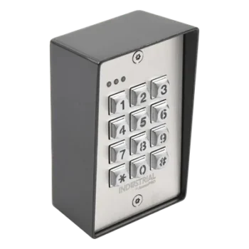 Teclado de Control de Acceso / 1,200 Usuarios / 3 Grupos Independientes / 3 Relevadores / Salida Wiegand / Antivandálico / Retroiluminación LED