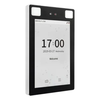 Terminal Facial para Exterior / 50,000 Usuarios / 30,000 Rostros / 2 Megapixel / Reconocimiento 2.5 m (8.2 ft) / IP68 IK04 / Wi-Fi
